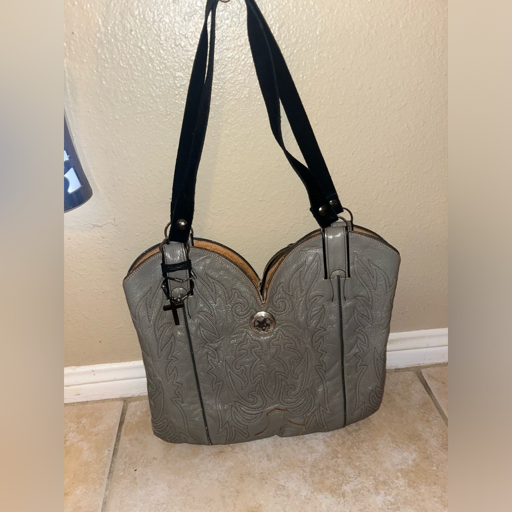 Purse made from boots